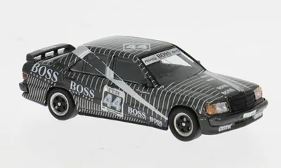 Produktbild von Tarmac Works T64G-047-88DTM44 - 1/64 - Mercedes 190 E 2.3-16V (W201), schwarz, DTM, Boss, #44, J.Cecotto - Neu