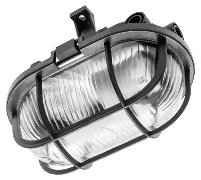 Image de Lampe de cave pour pièces humides, noire