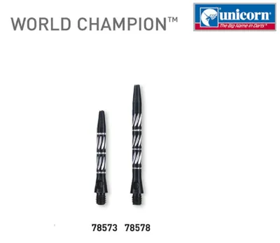 Produktbild von Unicorn World Champion Shaft - s/schwarz -- 1 Satz
