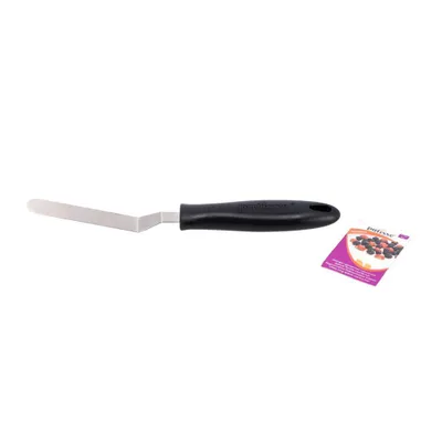 Produktbild von Patisse Gebogenes Glasiermesser 11 cm Edelstahl/Schwarz