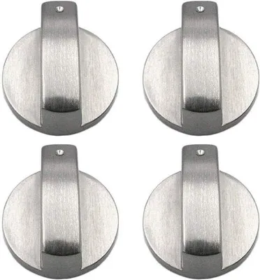 Produktbild von Metallische Gasknöpfe für den Grill - 4er-Satz, Grillkochknöpfe
