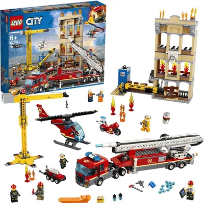 Produktbild von LEGO® City 60216 Hasiči ve městě