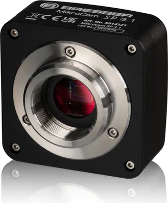 Produktbild von Bresser Mikroskopkamera 2MP CMOS Messfunktion Metallgehäuse USB 2.0 Software Windows