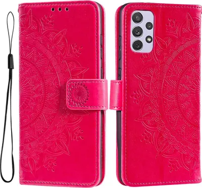 Produktbild von Hülle für Samsung Galaxy A73 5G Handyhülle Flip Case Cover Tasche Etui Mandala