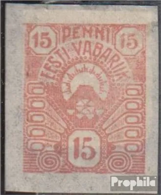 Produktbild von Briefmarken Estland 1919 Mi 9 postfrisch Symbole