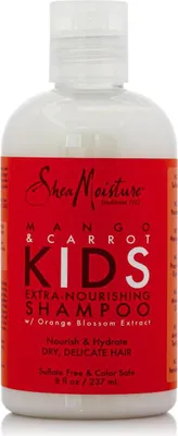 Produktbild von Shea Moisture Mango & Carrot Kids Extra-Nourishing Shampoo 8oz 236ml Haarwaschmittel für Kinder