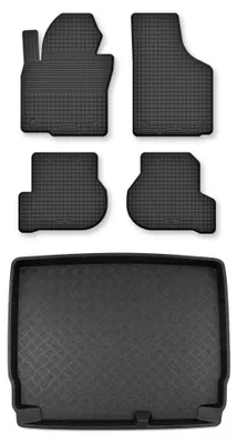 Obrázok produktu pre Vaničkové autokoberce + vaňa kufra pre: Volkswagen Golf V 2003-2009 hatchback 5 ks