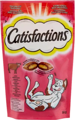 Image de Friandise pour chat au bœuf 60 g - Catisfactions
