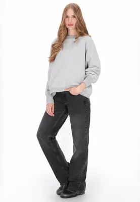 Image de Pull à capuche pour femme SAPORTA - gris chiné, taille M