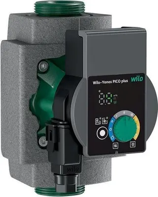 Zdjęcie produktu dla Wysokowydajna pompa bezdławnicowa Wilo Yonos PICO plus 25/1-6 130 mm z płaszczem termoizolacyjnym