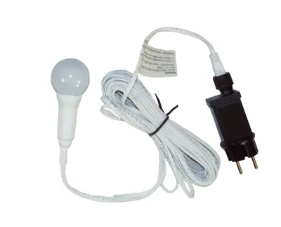 Produktbild von LED Beleuchtungsset für Außensterne, Außenleuchten, Papiersterne 7m - Set 2 mit Transformator 3,6W, Mehrfarbig, Kunststoff, 700*4*4 cm, Weihnachtsstern, Adventsstern