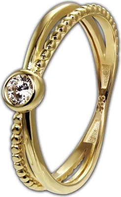 Produktbild von GoldDream Ring Gr. 56 17,8 Echtgold333er Gelbgold goldweiß D2GDR548Y56