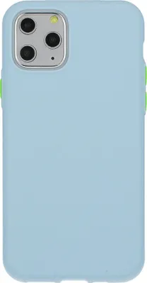 Image de Coque en silicone Solid pour Xiaomi Redmi 9 - Bleu KP17664