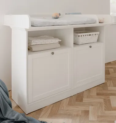 Produktbild von Wickelkommode Babyzimmer Landwood | weiß