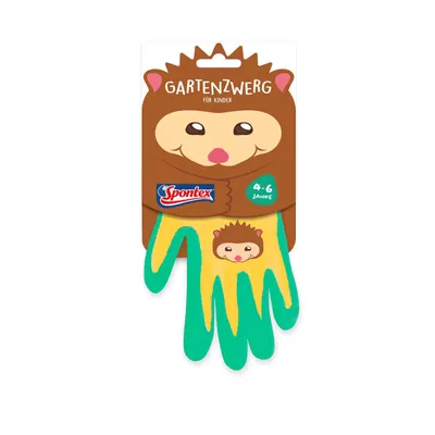 Image de SPONTEX Spontex mains d'enfants taille 4 nain de jardin