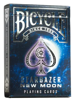 Obrázok produktu pre Bicycle New Moon, 56 kusov, Modrá, 4 rok / roky, Chlapec / dievča, Dospelí, 20 min