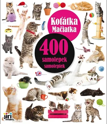 Obrázok produktu pre 400 samolepiek Mačiatka