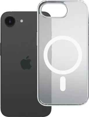 Produktbild von 3mk Schutzhülle Frosty MagCase Cover für Apple iPhone 16Egrau  Backcover kompatibel mit MagSafe