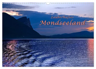 Produktbild von Zauberhaftes Mondseeland (Wandkalender 2027 DIN A3 quer), CALVENDO Monatskalender