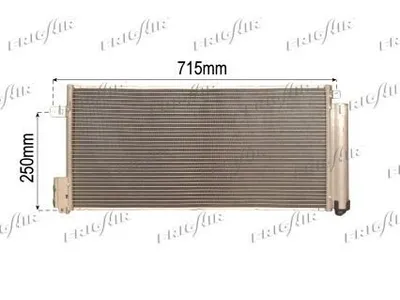 Produktbild von FRIGAIR 0804.2062 Kondensator Klimaanlage Klimakondensator für OPEL Corsa D Schrägheck (S07)