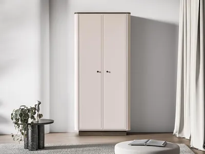 Obrázek produktu pro Šatní skříň 92 cm ARLENA - dub / kašmír