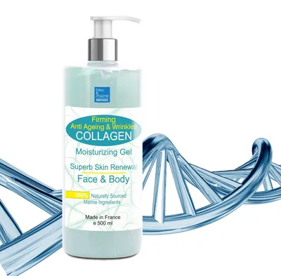 Produktbild von BIOActive Anti-Falten Kollagen straffende Gel für Gesicht und Körper - 500 ml
