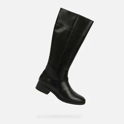 Produktbild von Geox Schwarze Damenstiefel Felicity 41