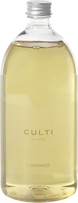 Immagine prodotto di CULTI Milano – Refill L’Oudness 1000 ml – Ricarica per Diffusore a Bastoncini – Oud & Incenso