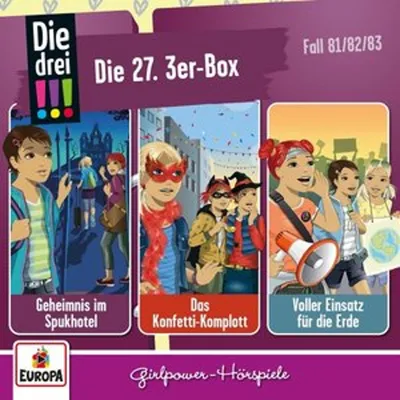 Produktbild von Die drei !!! 3er Box - Folgen 81-83 (3 Audio-CDs)