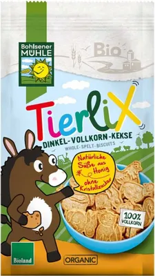 Obrázok produktu pre TierliX - Celozrnné špaldové sušienky 125g