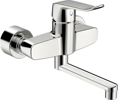 Produktbild von HANSA HANSAclinca Waschtischarmatur, Ausladung 227 mm, chrom, 01516283