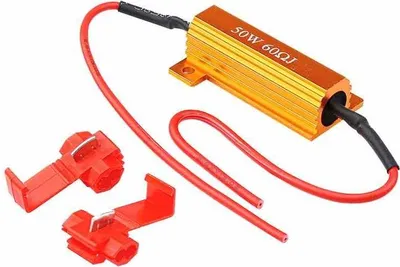 Produktbild von LED-CANBUS Widerstand 50W 60 Ohm Aluminium für 12V Fahrzeugelektrik