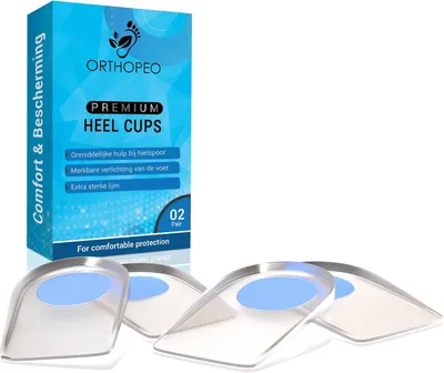 Productafbeelding van Hielspoor-inlegzolen, siliconengel, 10,8 cm, voor hielpijn