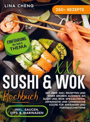 Produktbild von XXL Sushi & WOK Kochbuch