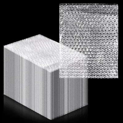 Produktbild von Dailygoods - Luftkissenfolie - Bubble Wrap - Schutz für kleine Objekte - 100 Stück - Umzugsbeutel - 20 x 25 cm - Versandverpackung