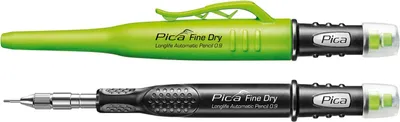Produktbild von vasalat Pica Tieflochmarker Fine-Dry 0.9, Bleistift Bohrlochmarkierer 7070 mit 5 -Graphitminen HB 7030