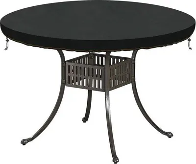 Produktbild von Runde Tischabdeckung 85cm wasserdicht für Gartentisch