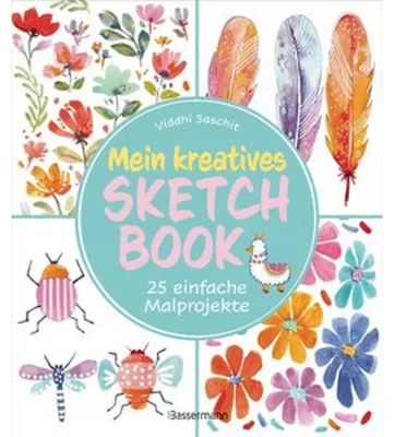 Obrázok produktu pre Mein kreatives Sketchbook -  25 einfache Malprojekte