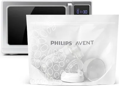 Obrázek produktu pro Philips AVENT Sky sterilizan do mikrovlnn trouby, 5 ks