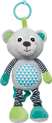 Produktbild von Canpol Babies Musical Toy Bears Grey 68/053_grey Teddybär Grün  Grün One Size
