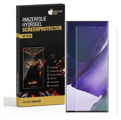 Produktbild von 1x Panzerfolie für Samsung Galaxy Note 20 HYDROGEL FULL COVER Displayschutz KLAR