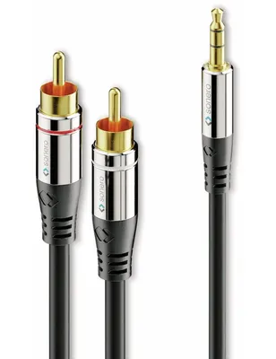 Produktbild von PureLink sonero 2x Cinch auf 3,5mm Audio Kabel 5,0m