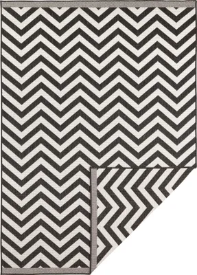 Image de Hanse Home Twin Supreme Tapis réversible In & Outdoor Palma Noir