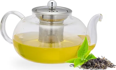 Produktbild von relaxdays Teekanne mit Siebeinsatz 1 l