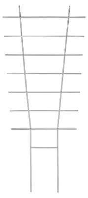 Produktbild von Connex Blumenstütze Metall 34 x 77 cm / Rankhilfe / Gitterspalier / Kletterhilfe für Pflanzen /