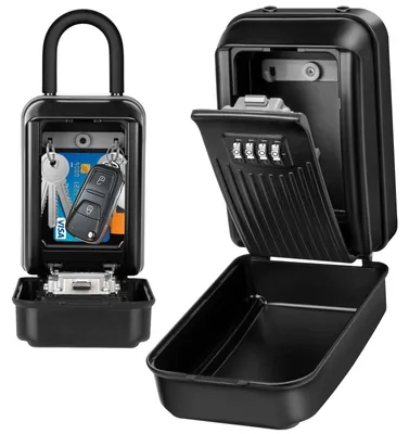 Immagine prodotto di Solidchoice - Cassaforte impermeabile per chiavi, con combinazione a 4 cifre