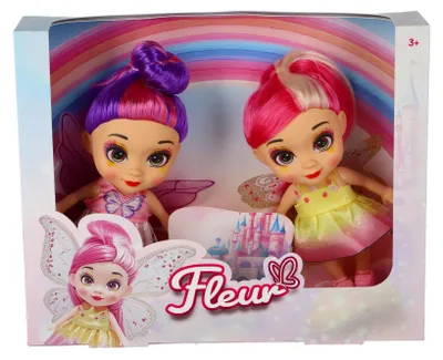 Produktbild von OttoSimon Puppenset Fairy 2 Stück - magisches Spielzeug für Kinder