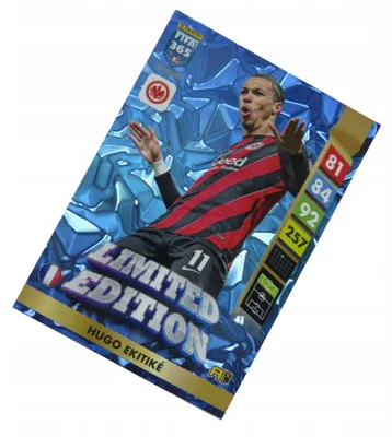 Produktbild von Panini Fifa 365 2025 Small Limited Card: Hugo Ekitike, Eintracht Frankfurt.