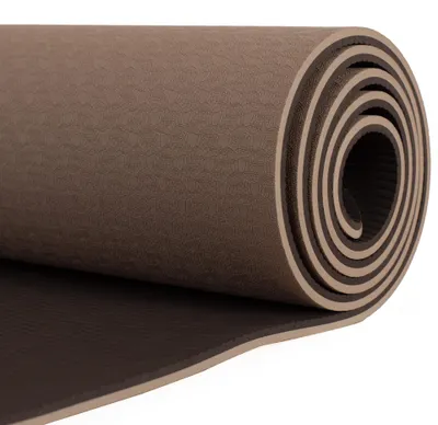 Produktbild von Dual Tpe Pilates Matte Grau 183X61X06 cm - 183X61X0.6 cm