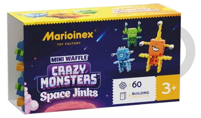 Produktbild von Crazy Monsters Waffelblöcke 60 Stück 06415